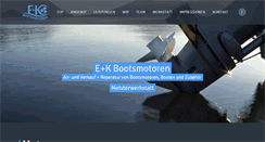 Desktop Screenshot of ek-bootsmotoren.de