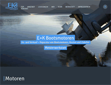 Tablet Screenshot of ek-bootsmotoren.de